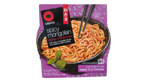 Obento Mongolian Ramen Noodle Bowl