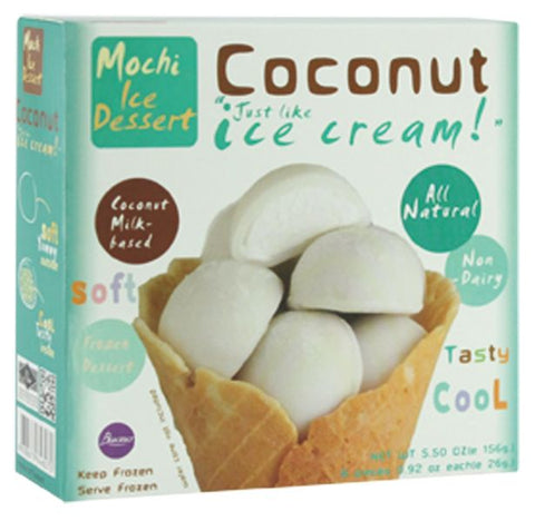 Mochi Eis mit Kokosgeschmack, 156 G