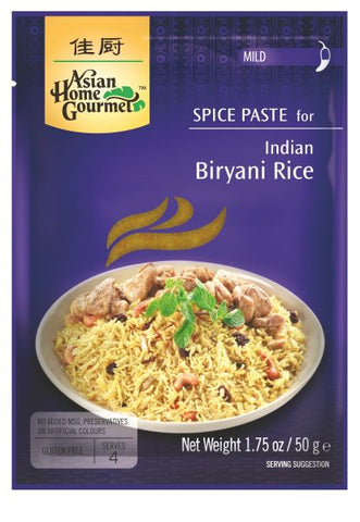 Indischer Biryani Reis Würzpaste, 50 G