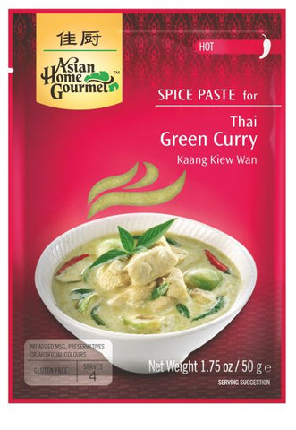 Grünes Thai Curry Würzpaste, 50 G