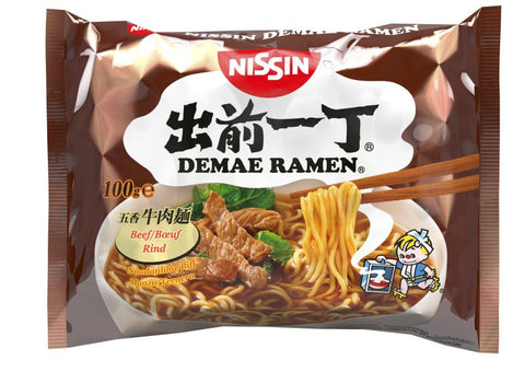 Demae Ramen Instant Nudeln Rindfleisch, 100 G