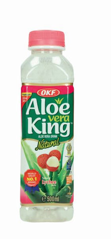 Aloe King Aloe Vera Drink Lychee 500ml