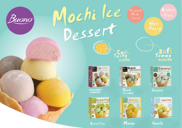 Mochi Eis mit verschiedenen Aromen, 156 G